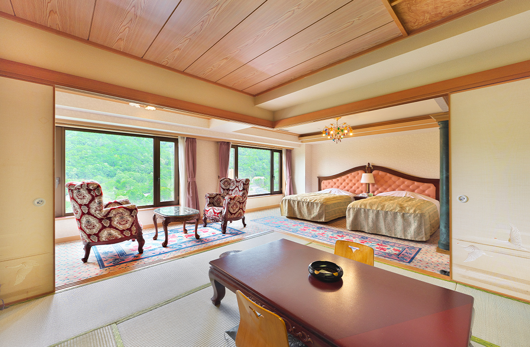 New building Japanese-Western style room