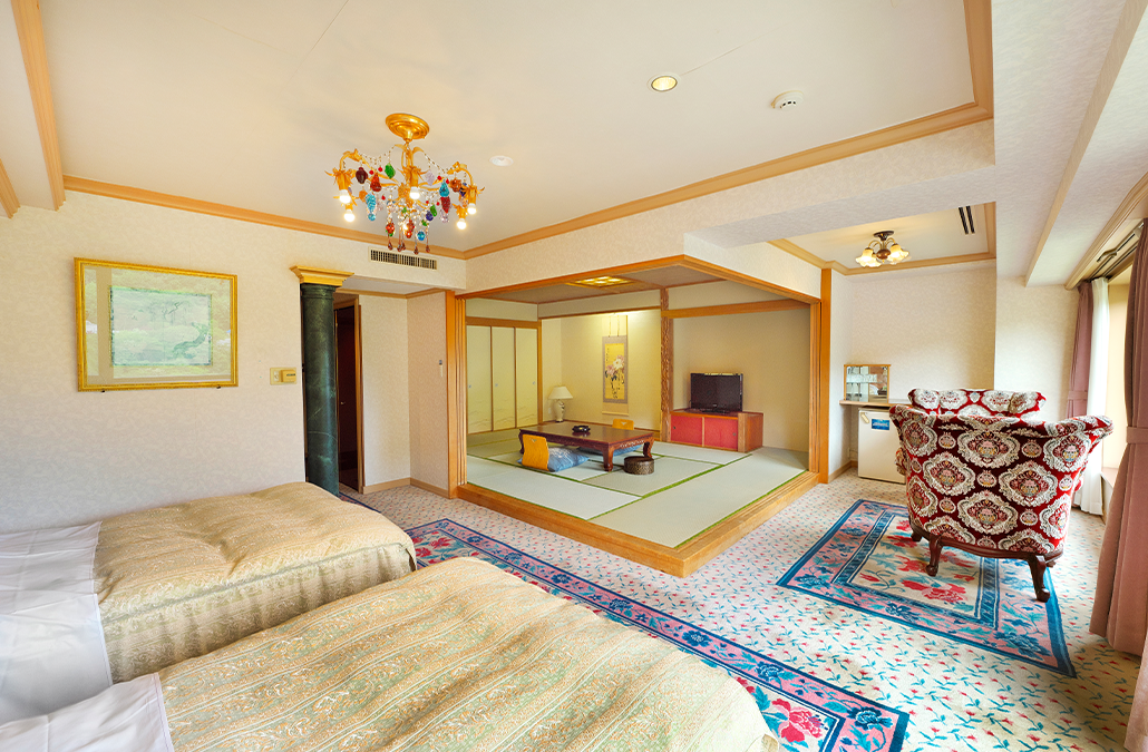 New building Japanese-Western style room