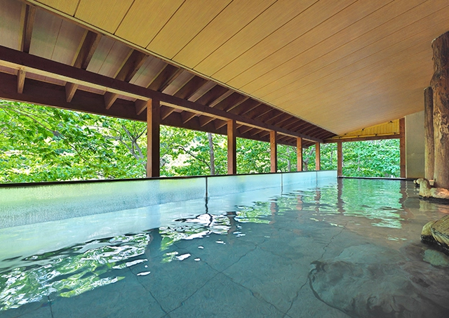 Jozankei View Hotel Main Building Basement 1st and 2nd Tosuikyo Yusuikyo / Open-air bath