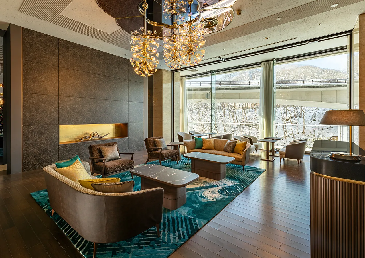 本館ロビー階 専用レセプションデスク