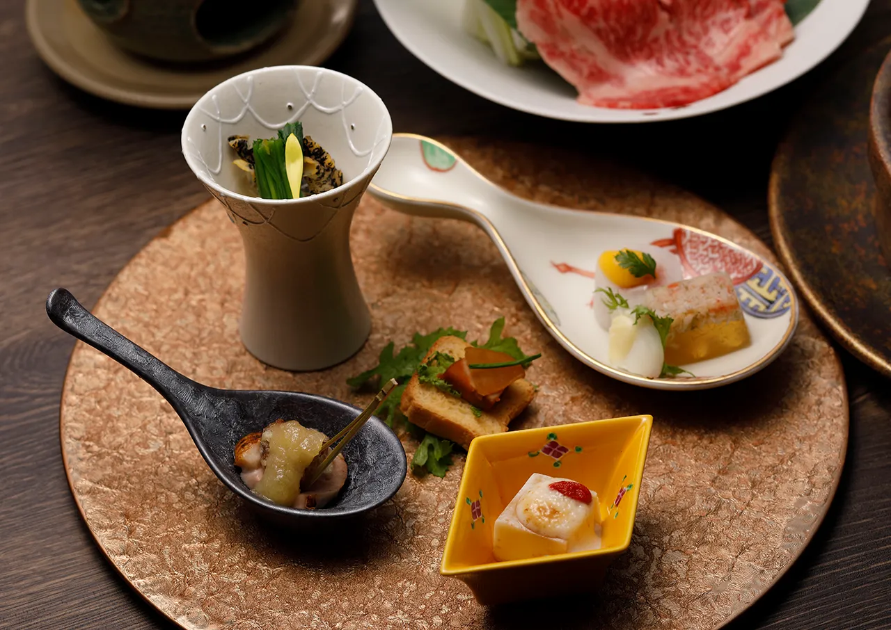 和会席／夕食一例